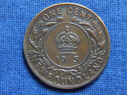 Új-Fundland 1 Cent 1913