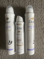 3 db Dove Invisible Dry deo spray