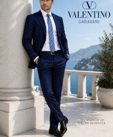 Valentino Garavani gyönyörű exclusive sötétkék öltöny!