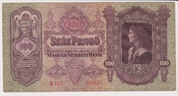 Magyarország 100 pengő 1930  XF   nagyon szép ropogós