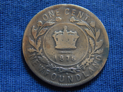 Új-Fundland 1 Cent 1876