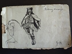 1900–1920 körül készült magyar rajzfüzet