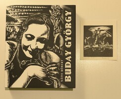 Buday György album + 1db. aláírt eredeti fametszet.