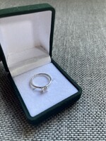 White Gold Ring for Finger