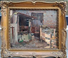 Kárpáthy Jenő (1870-1950) : Udvar