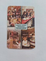 UTASELLÁTÓ kártyanaptár 1979