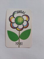 SERVICE INTERNATIONAL VOLONTAIRE POUR LA SOLIDARITÉ ET L'AMITIÉ DE LA JEUNESSE - SIVSAJ kártyanaptár