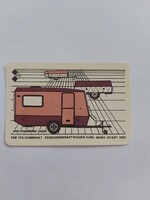 VEB IFA-KOMBINAT kártyanaptár 1987 - IFA mobile DDR