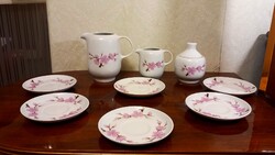 Alföldi porcelán kávés/teás készlet darabok – Cseresznyevirág mintás, I. osztályú (9 részes,