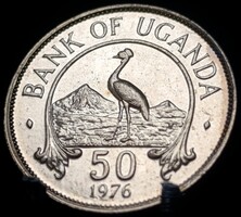 Uganda 50 cent, 1976 D05A4V