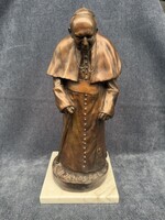 Babusa János”II. János Pál pápa” bronz szobor