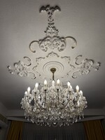 Elegant 24-arm Lead Crystal Chandelier
