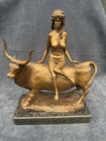 Babusa János”Európa elrablása” bronz szobor