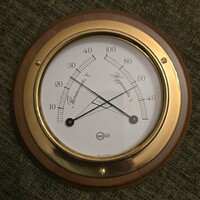Vintage Barigo hőmérő és páratartalom-mérő – Made in Germany