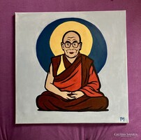 XIV. Dalai Láma - festmény