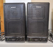 Sony SRS-200 aktív hangfal beépített erősítőkkel  2 db eredeti JAPÁN gyártmány