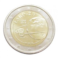 Belgium,2 euro 2018 - ESRO-2B műhold aUNC+ ötvözet