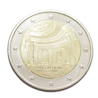 Malta, 2 euro 2021 - Ancient Monuments - Hal Saflieni Hypogeum UNC+ alloy