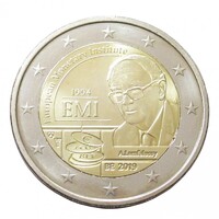 Belgium,2 euro 2019 - Európai Monetáris Intézet aUNC+ ötvözet