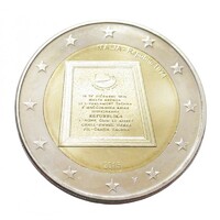 Málta,2 euro 2015 Caduceus verdejellel - Máltai Köztársaság 1974 aUNC+ ötvözet
