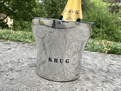 CHAMPAGNE CLUB - KRUG Champagne – François Bauchet által tervezett ón pezsgőhűtő veder – Első kiadás