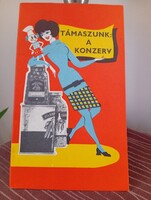 Tàmaszunk a konzerv Reto  hàztartàsi kiadvány