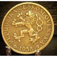 Csehszlovákia 1 korona, 1958 A11C3V