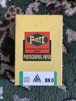 Forte Bromofort BN 0 nagyítiópapír előhívópapír