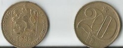 Régi csehszlovák pénz, 20 haller