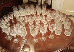 Set of 60 Lead Crystal (24%PbO) Glasses