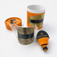 CHAMPAGNE CLUB - Veuve Clicquot Thermometer Strap and Bottle Stopper in Gift Box