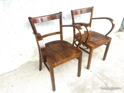 Curiosity! Unique Art Deco Armchair Pair. Kozma Lajos Circa 1920! -50% For Offer!