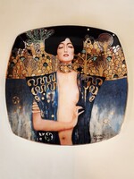 Goebel Artis Orbis Gustav Klimt Judith I. gyűjtői porcelán dísztányér