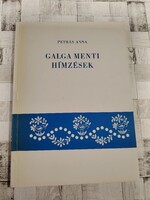 Petrás Anna: Galga menti hímzés tervek + könyv