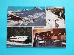 Postcard (61) - Switzerland - Unteriberg - Hoch-Ybrig Ski Resort mosaic 1960s