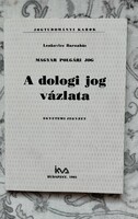 Lenkovics Barnabás: A dologi jog vázlata - Magyar polgári jog - egyetemi jegyzet