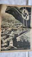 1941 KÉPES VASÁRNAP AZ UTOLSÓ CÁR HORTHY - KELETI FRONT TÉRKÉP - KIJEV HOROGKERESZT II. VILÁGHÁBORÚ