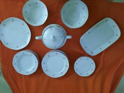 ÚJ! 24 részes Mitterteich Bavaria cseresznyés porcelán étkészlet - Hibátlan, sosem használt