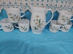 Margaréta mintás alföldi porcelán készlet