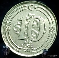 Törökország 10 Kurus, 2011 A12C3