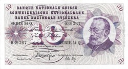 10 frank francs franken 1968 Svájc Gyönyörű