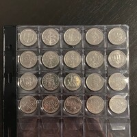 Ukraine - 10 hryven x 20 coins - 2020-2026 complete UNC set