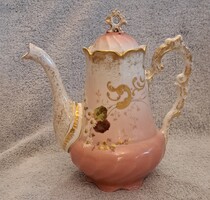 Antik porcelán kanna, limoges-i porcelán kiöntő (L6306)