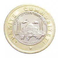 Törökország,1 lira 2020 - Hagia Szophia mecset aUNC+ ötvözet