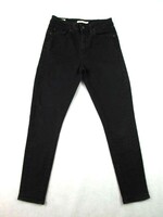 EREDETI LEVIS 721 HIGH RISE SKINNY (W29 / L28) NŐI SZTRECCSES FEKETE FARMER