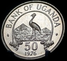 Uganda 50 cent, 1976 A04D2V