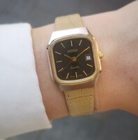 Elegant, vintage Roamer quartz women's wristwatch - With Tiktakwatch service card, warranty