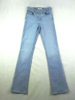 EREDETI LEVIS 725 HIGH RISE BOOTCUT (W27 / L34) NŐI VILÁGOSKÉK SZTRECCSES FARMER