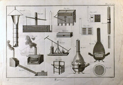 1800 körül TENGERÉSZETI RÉZMETSZET