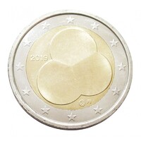 Finnország,2 euro 2019 - Finnország alkotmánya aUNC+ ötvözet